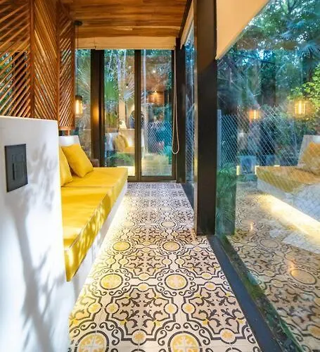 Chay Bright Eco Chic In Access! Apartment Tulum