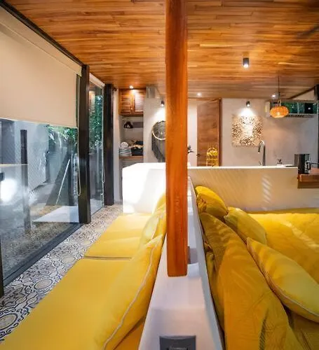 Chay Bright Eco Chic In Access! Apartment Tulum